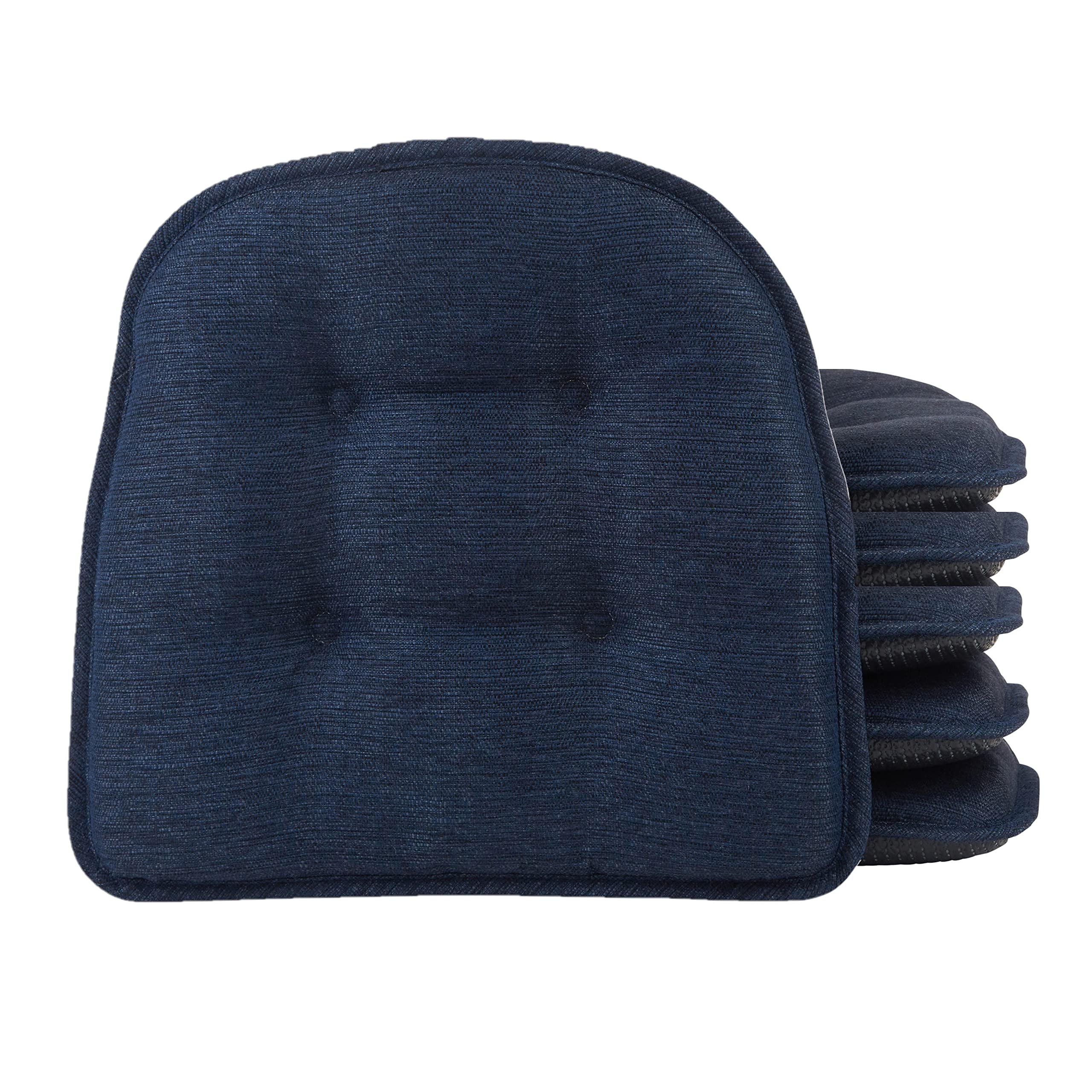 Klear Vu Omega Non-Slip Universal Chair Cushions for Dining Room