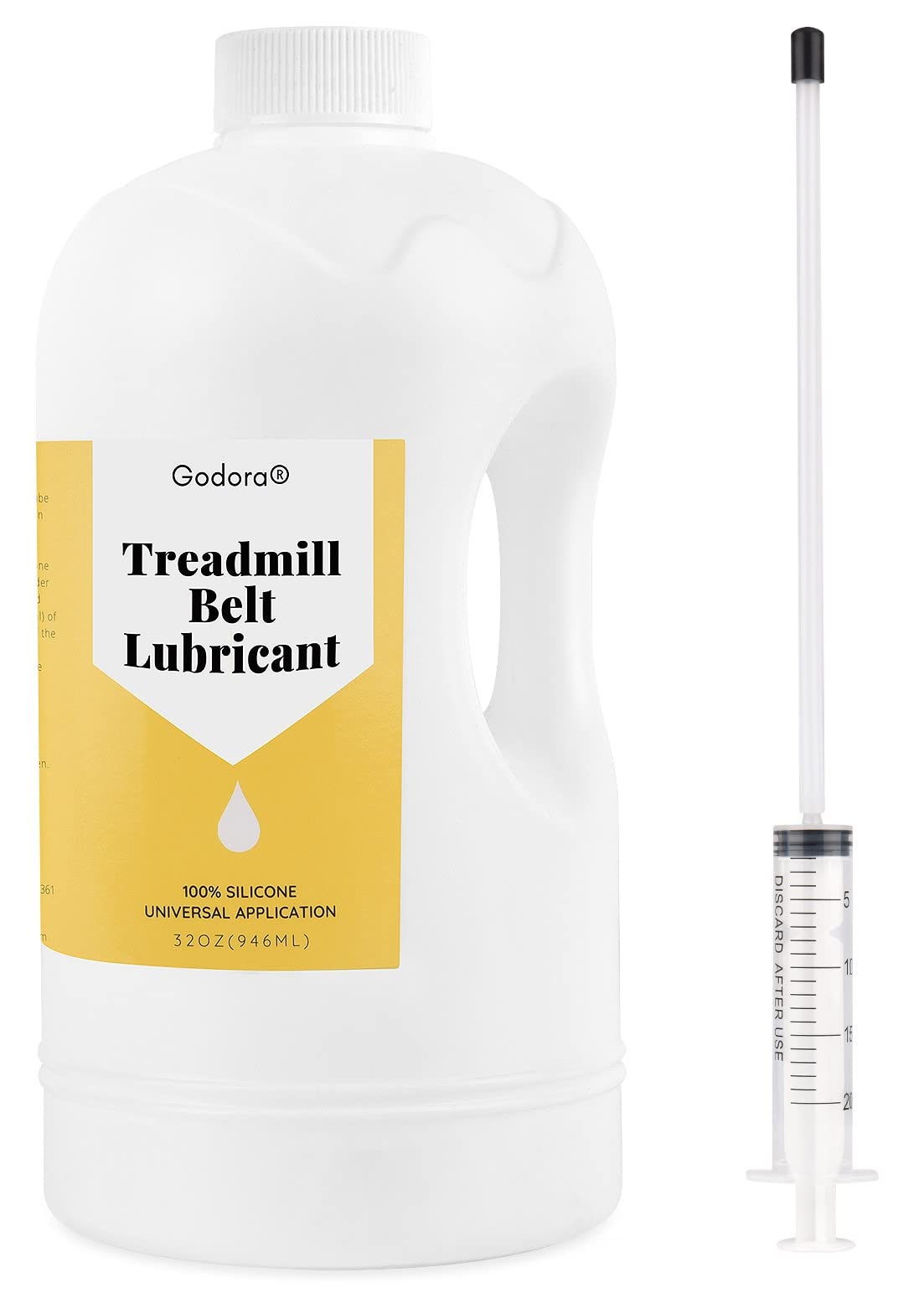Godora 100% Silicone Treadmill Lubricant/Treadmill Lube, 32 Ounces