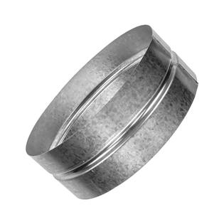 Duct Pipe Connector 150mm With Non Return Valve / Back Draught Shutter Damper - Foto 2