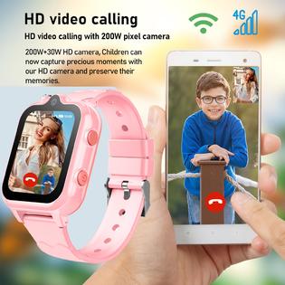 1 DDIOYIUR Smart Watch for Kids 4G Phone Calling Text Messaging
