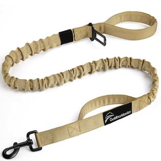OutdoorMaster Bungee Dog Leash, Heavy Duty Dog Leash with