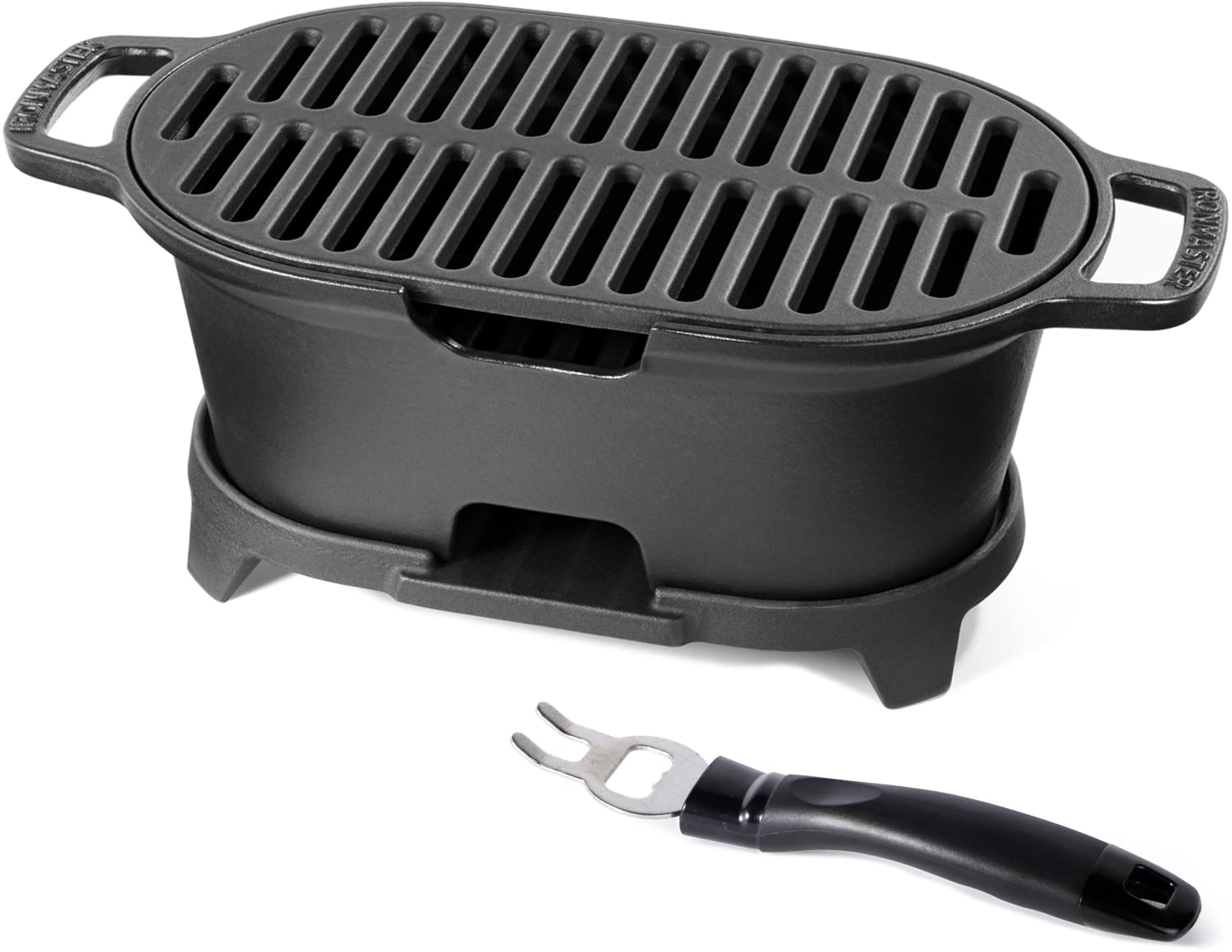 Ironmaster CI-883 IronMaster Mini 100% Cast Iron Hibachi Grill