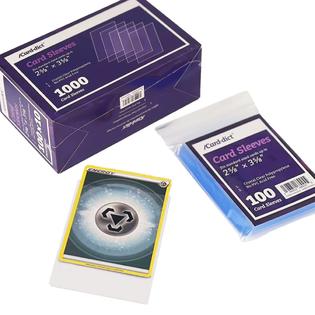 /CARDDICT 1000ct Card Sleeves Compatible with Pokemon Card & Standard Sized Cards Up to 2-5/8?* 3-5/8? Crystal Clear Penny Sle /CARDDICT 1000ct Card Sleeves Compatible with Pokemon Card & Standard Sized Cards Up to 2-5/8?* 3-5/8? Crystal Clear Penny Sle