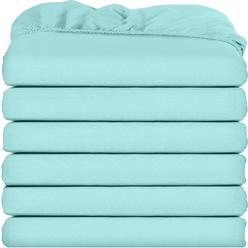 Lacoste 100% Cotton Percale Sheet Set, Solid, White, Queen