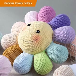 MOJADREAM 3PCS Chenille Yarn for Blankets Amigurumi