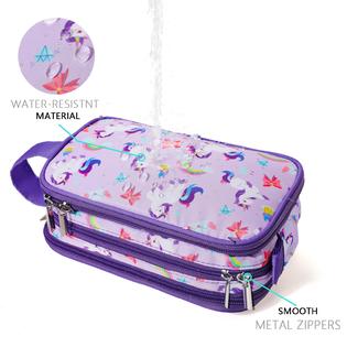 Vipdeal Kids Toiletry Bag for Girls, Travel Toiletry Bag for