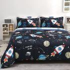 Wajade Kids Space Comforter Set Bed in A Bag Queen Size Piece 3D