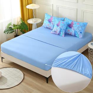 JQinHome Mermaid Comforter Set Full Size Piece Mermaid Tail Bed