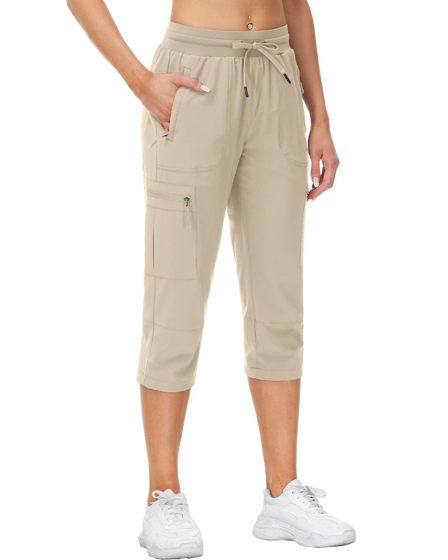 Cargo Capri Pants Women Women's Quick-Dry Hiking Capris With