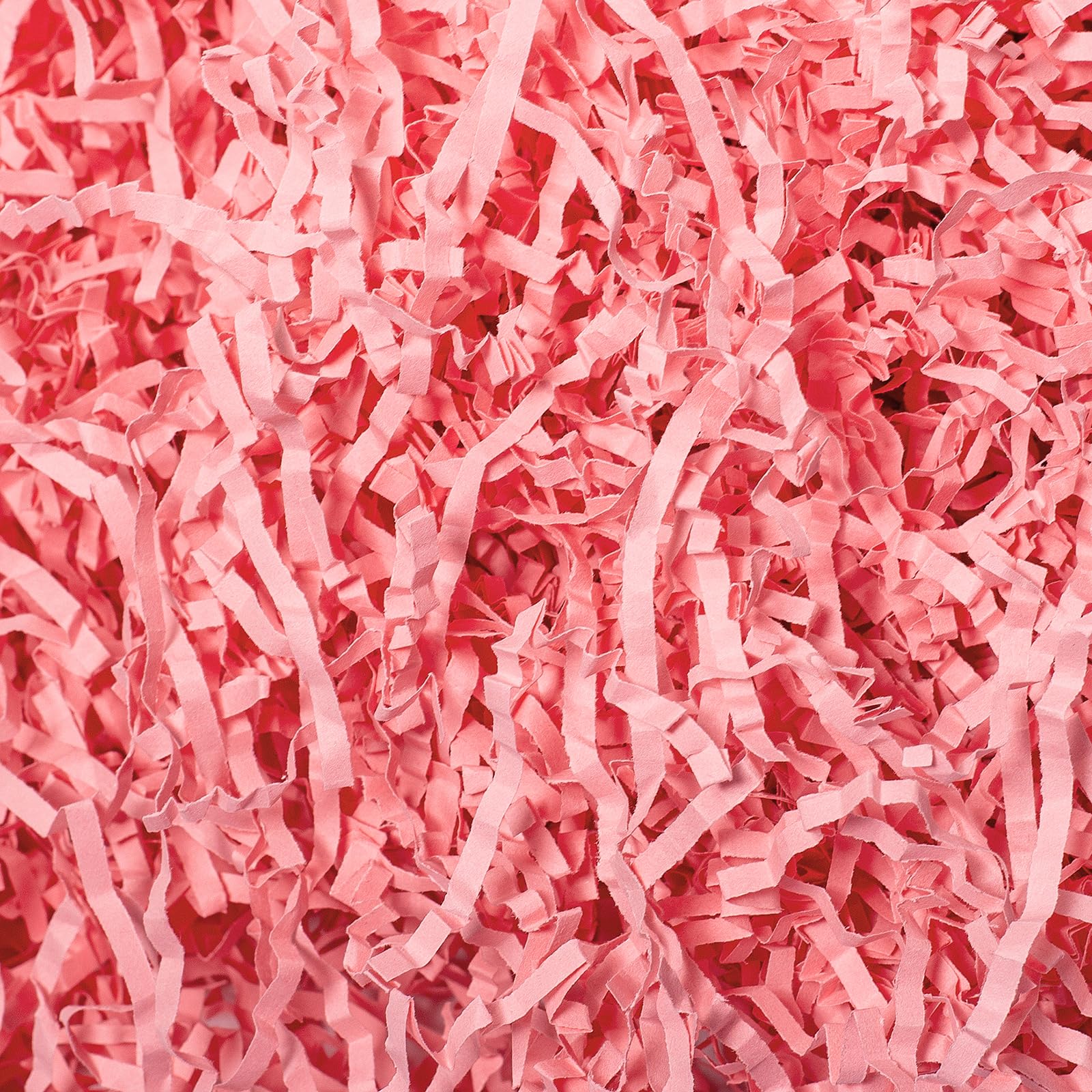 Mcfleet 2 LB Crinkle Cut Paper Shred Filler Light Pink Crinkle Paper 
