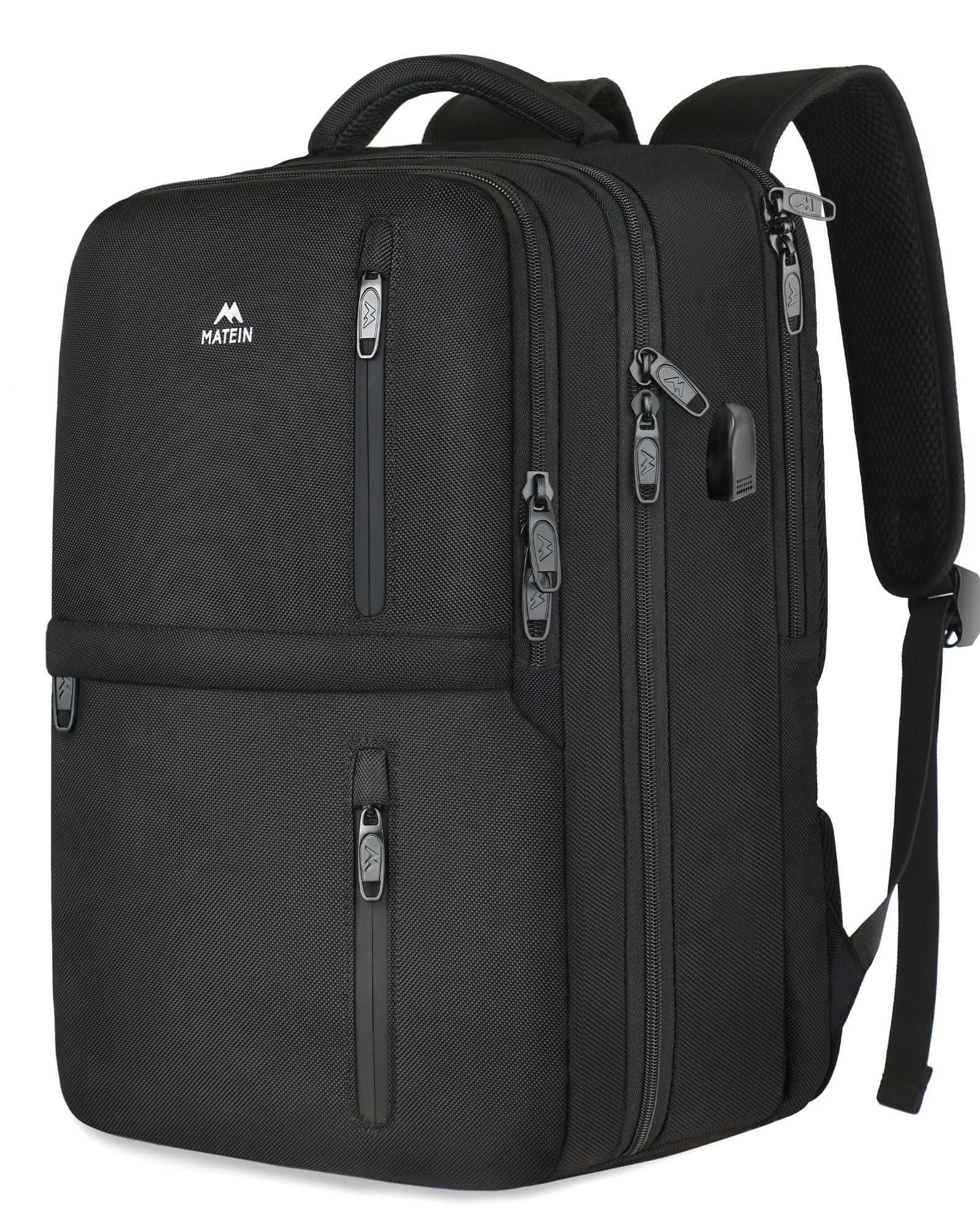 acorn canvas backpack with double leather look handles Rosegreen Women's Canvas backpack with leather trimming