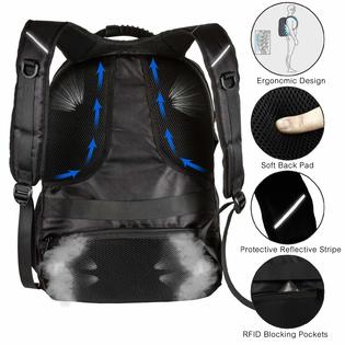 acazon hiking rucksack backpack Patagonia 47928 Refugio Day Pack 30L catching embossed print and a practical OPACK Extra Large Backpack,TSA Friendly