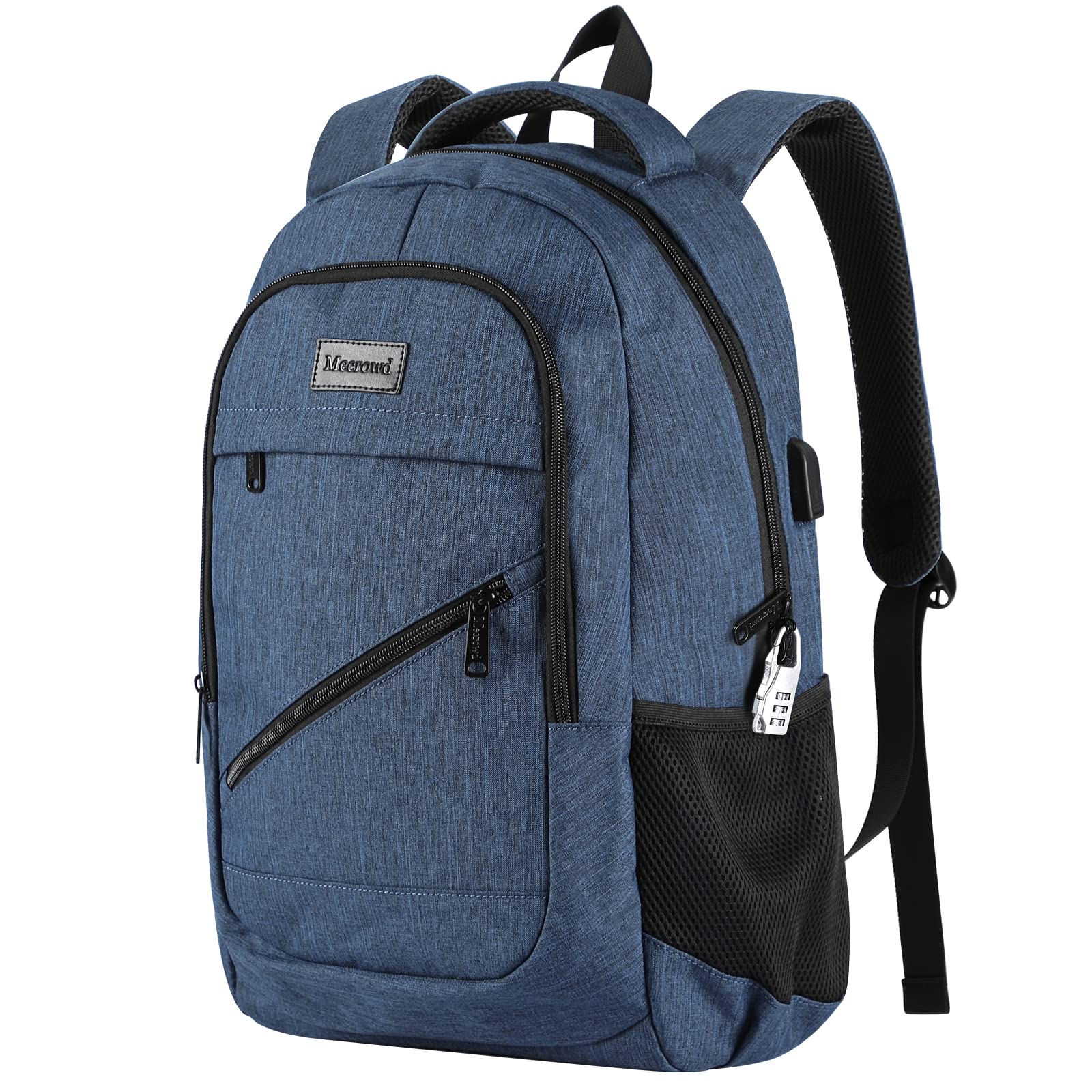 Laptop Bag Mancro Backpack Mecrowd Laptop Backpack For Men, Anti Theft  Backpack With USB - Main Image
