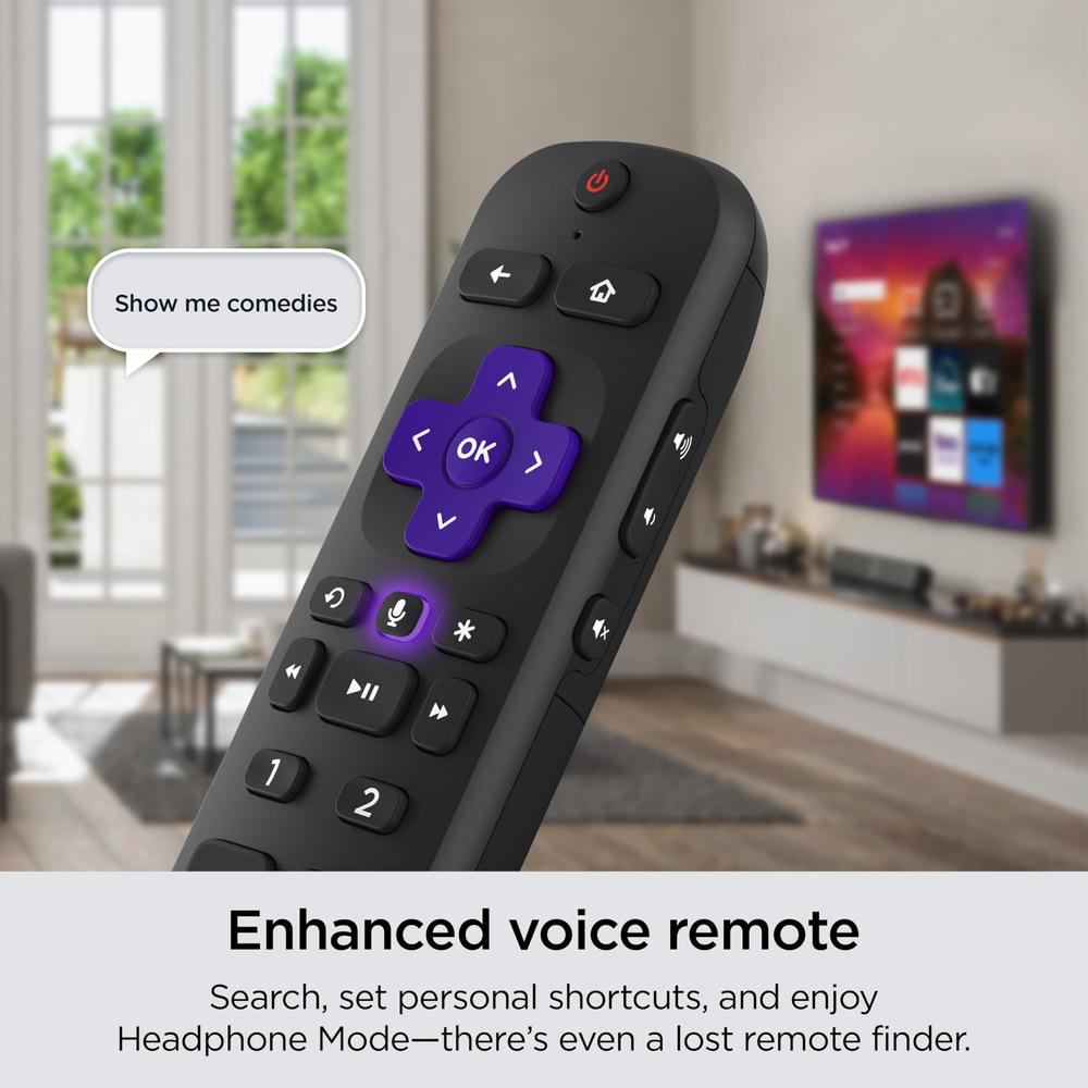 Roku Smart TV 50Inch Select Series 4K HDR RokuTV Enhanced Voice Remote ...