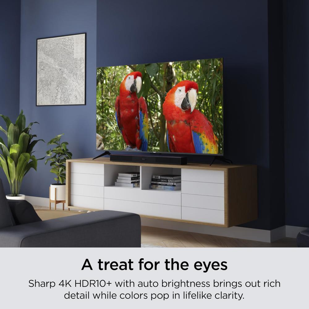 Roku Smart TV 50Inch Select Series 4K HDR RokuTV Enhanced Voice Remote ...
