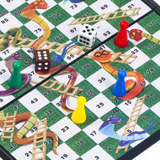 MAGNETIC GAMES 18 in 1 / 5 in 1 SNAKES AND LADDERS HALMA LUDO MAGNET Folding Board Game MAGNETIC GAMES 18 in 1 / 5 in 1 SNAKES AND LADDERS HALMA LUDO MAGNET Folding Board Game