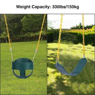 For Adults JBeeCtrl Baby Swing High Back Full Bucket Toddler Swing