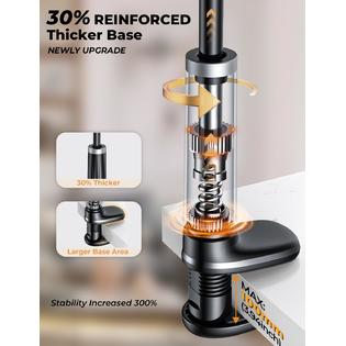 Tryone Gooseneck Phone Holder Tablet Stand for Bed:[Swivel Base