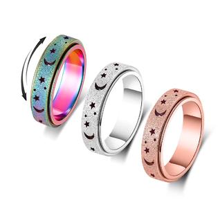 Oreillestar OreilleStar Anxiety Ring for Women Spinner Ring Fidget