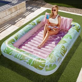 Amazon Extra Large Float Sloosh XL Inflatable Tanning Pool Lounger