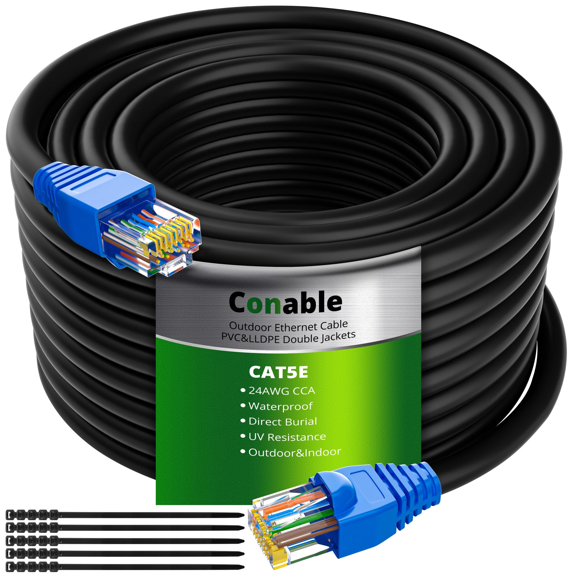 25ft Cat5e Ethernet Network Cable RJ45 - Grey 25ft Cat5e Ethernet Network Cable RJ45 - Grey