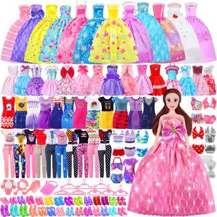 Doll Clothes Amazon Barbie Dresses 1/6 Girl Doll Clothes Fashion