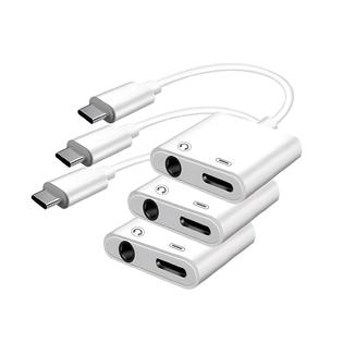 Criello USB C to Headphone and Charger Adapter, 2-in-1