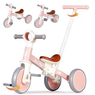 LOL-FUN Tricycle for Toddlers 1-3 Years Old Riding Toy, 5 in 1 Baby Balance LOL-FUN Tricycle for Toddlers 1-3 Years Old Riding Toy, 5 in 1 Baby Balance