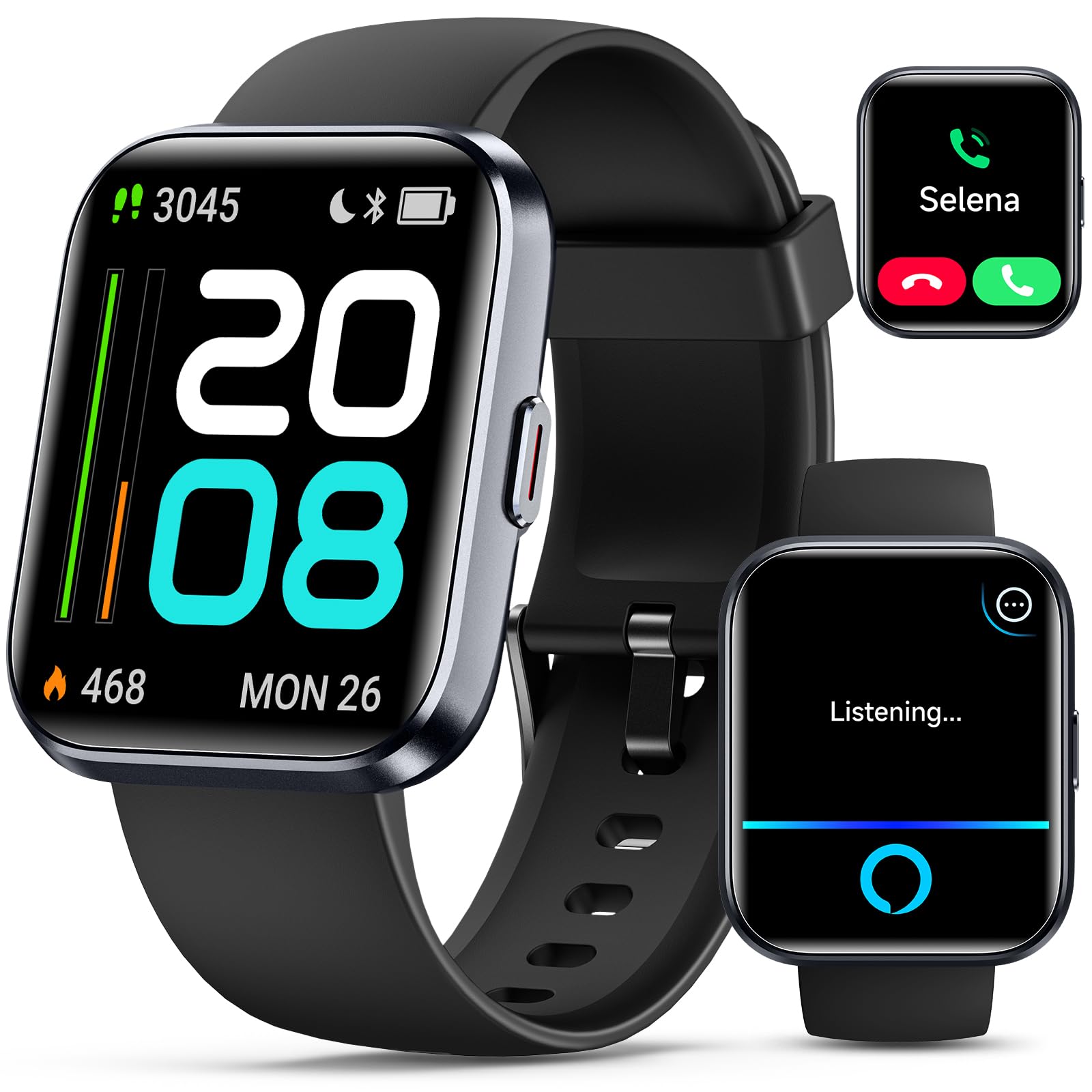 Smart watch For Men and Woman Fitpolo IDW19 Smart Watch for Men Women,1.8” Touchscreen  main image 2