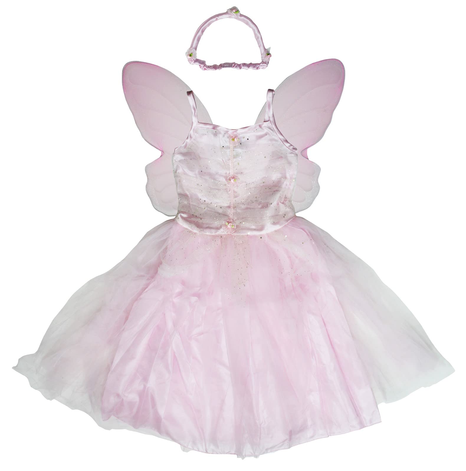 smocked drop-waist maxi dress Rosy Enchantment Hot Pink Birthday Dress for Girls main image 1