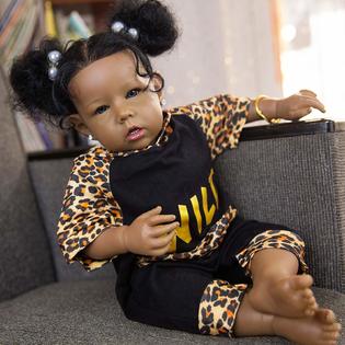 rebornova Rebornova Reborn Baby Dolls Black Girl, African American