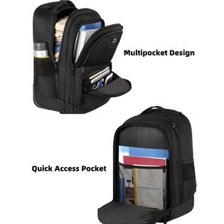Matein 117801BLK MATEIN Wheeled Backpack, 18 inch Laptop Backpack