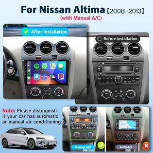 4G+64G Android 13.0 For 2008-2012 Nissan Altima Teana Carplay Car Radio 4G+64G Android 13.0 For 2008-2012 Nissan Altima Teana Carplay Car Radio