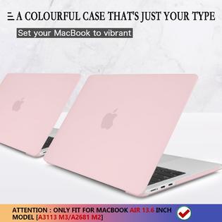 CISSOOK For MacBook Air 13.6 Inch Case 2025 2024 2022 Release