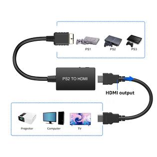 SH-S2 Sheiaier PS2 to HDMI Converter Adapter, PS2 to HDMI Adapter