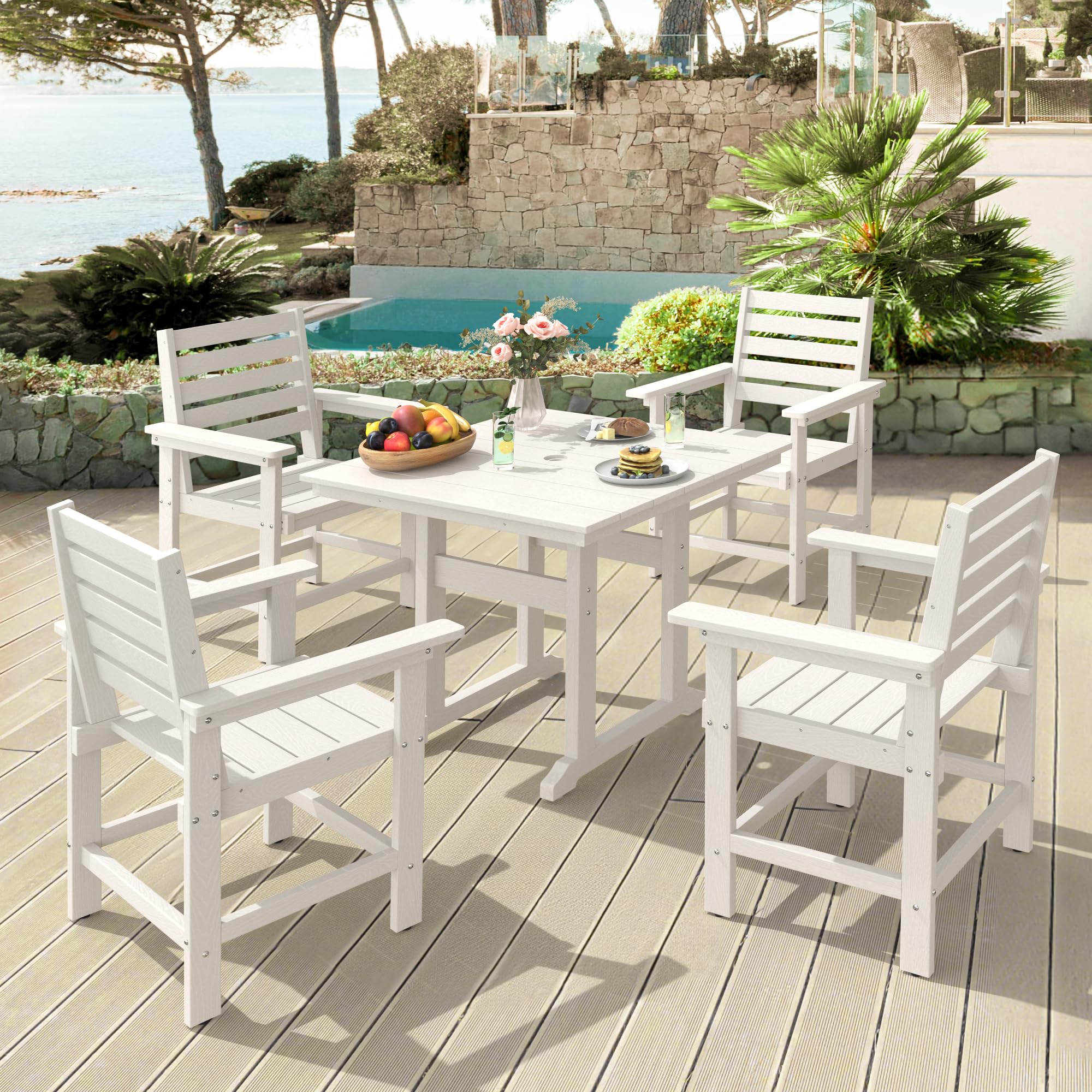 Furniture Sets Garden Chairs And Table Amazon HomEnjoy Homenjoy