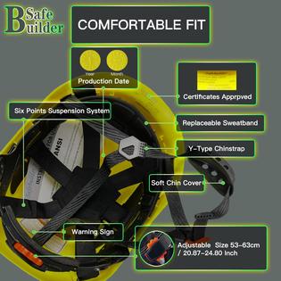 Kosto TCK101-TCK106 | Industrial Hard Hat | CSA & ANSI Certified