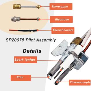 Enruieer SP20075, SP20305A Pilot and Igniter Assembly