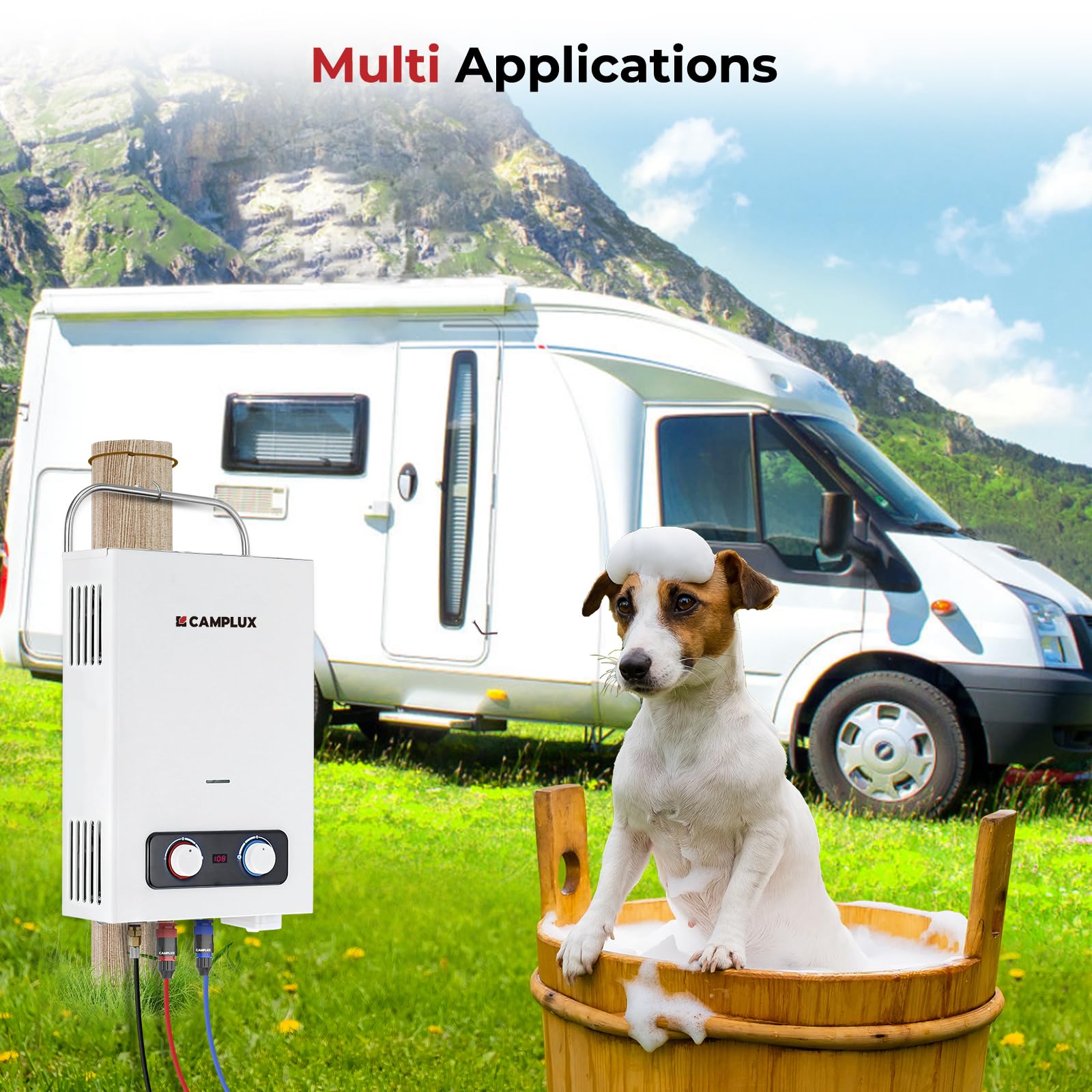 Tent Heater For Camping Heater 60,000 BTU Portable Propane