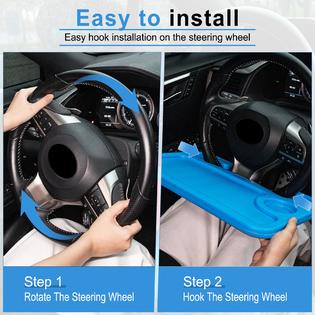 Car Steering Wheel Food Tray For Eating,Cars Seat Table Lap Trays For Adults Eating