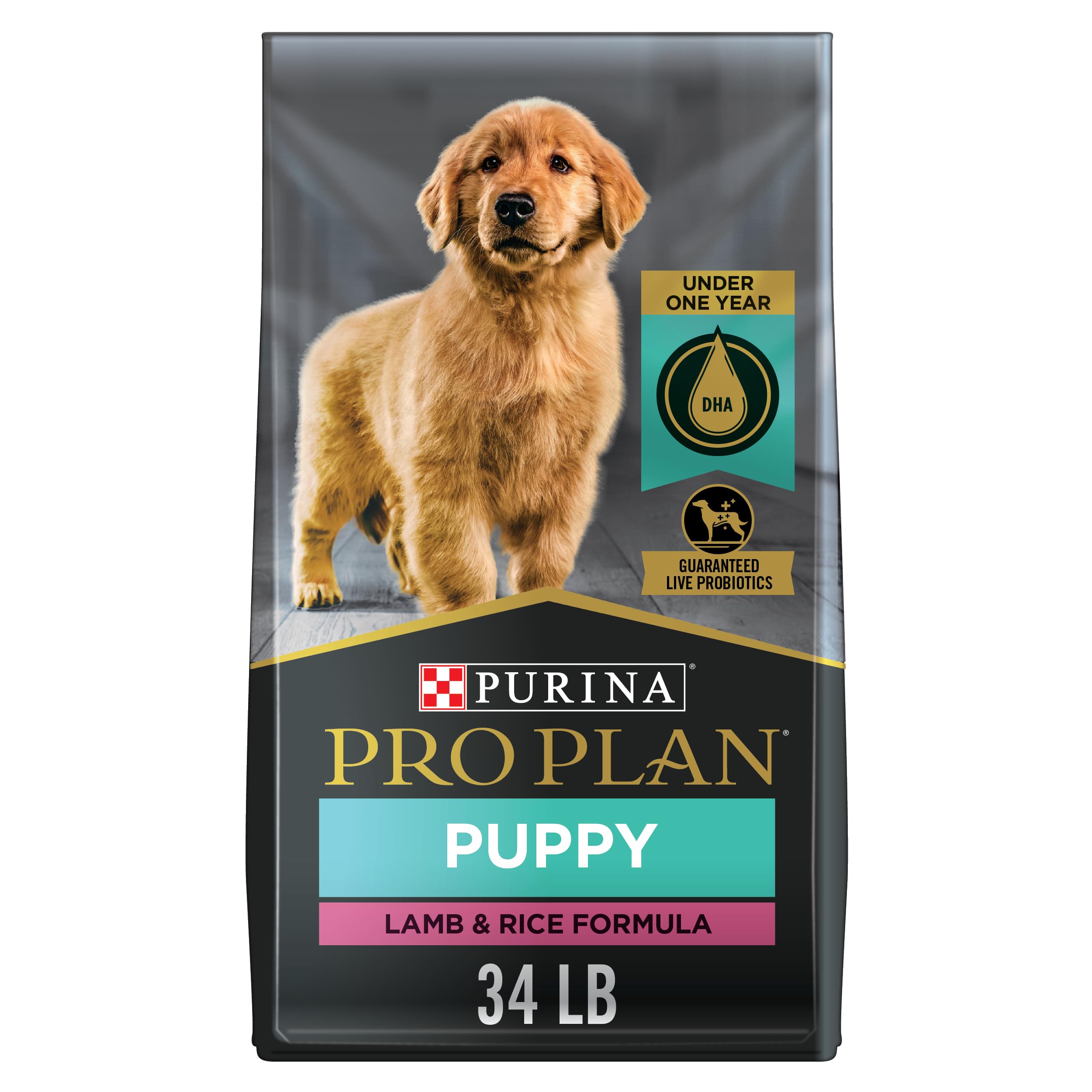 Purina Pro Plan High Protein Puppy Food DHA Lamb Rice Formula