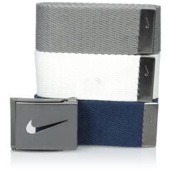 Nike 3-In-1 Web Pack Belts, Osfa, Grey