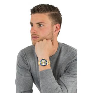 Invicta Men's 14124 Pro Diver Gold Dial 18k Gold Ion-Plated