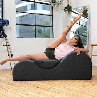 Avana Luvu Lounger Chaise Lounge Chair for Yoga Exercise Massage