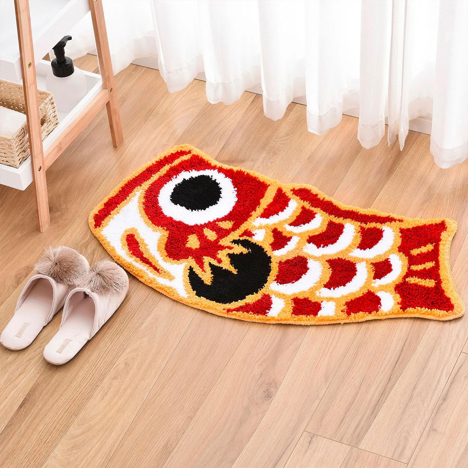 Bathroom Rug in Japanese Koi