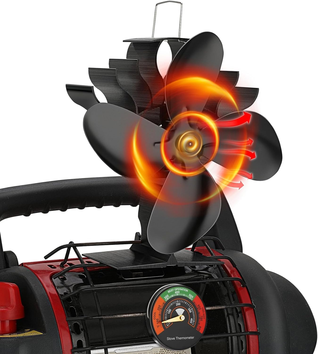 Heat Powered Fan For Mr Buddy Heater Stove Fan Heat Powered Wood