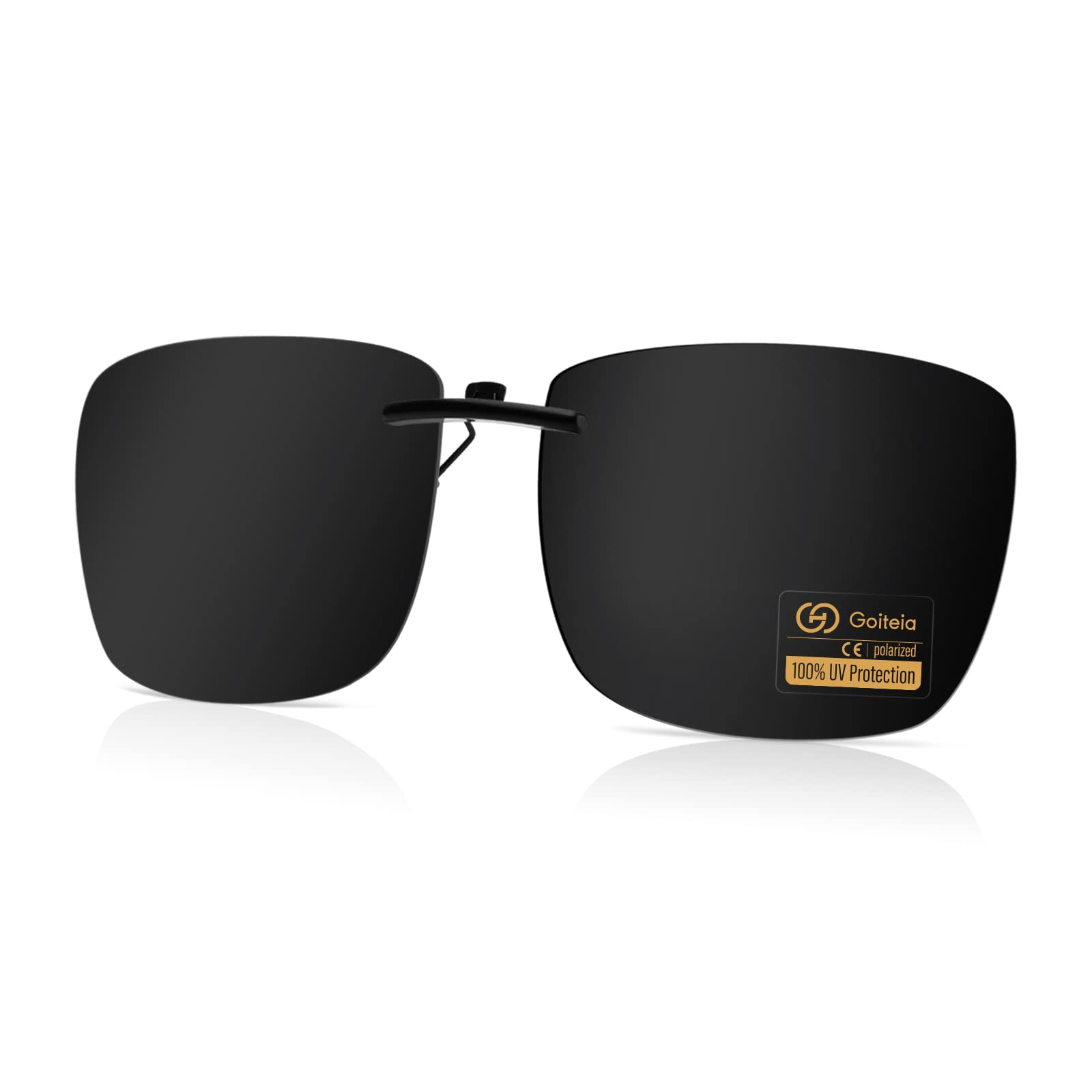 Goiteia goiteia Polarized Super Dark clip On Sunglasses Over  display picture 2