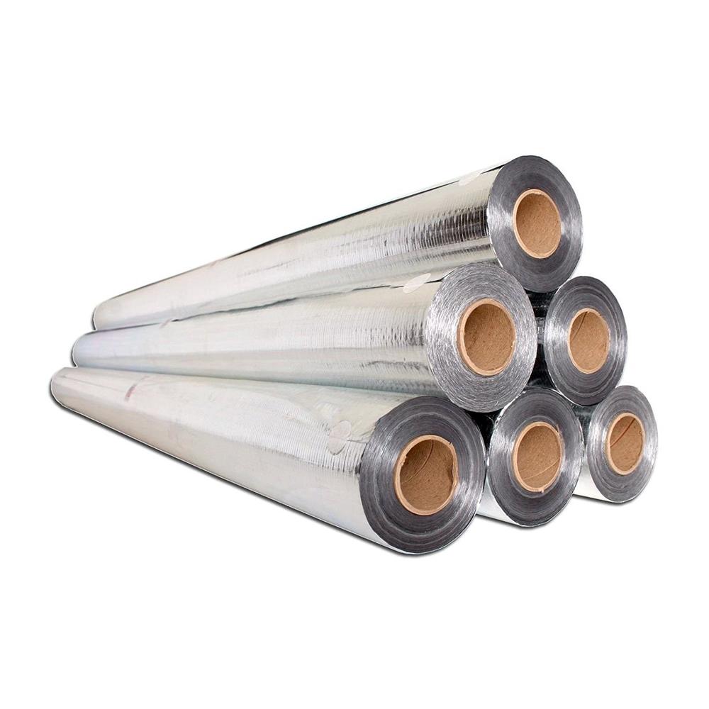 NASATECH Solid Vapor Radiant Barrier – 250 Sqft, 4ft Breit, Non-perforated, Platinum