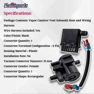 New EVAP Vapor Canister Vent Solenoid Valve For New EVAP Vapor Canister Vent Solenoid Valve For