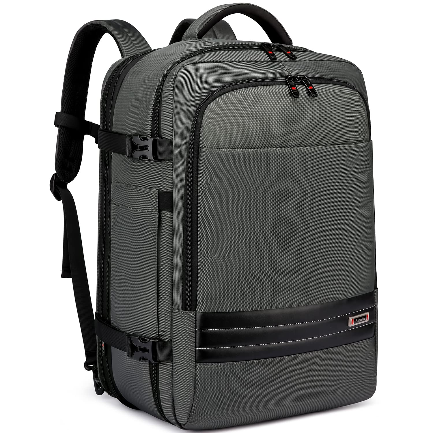 asenlin travel backpack 40L For Women Men Flight Approved Carry-On Laptop Black Backpack Woodland Travel Bags Asenlin